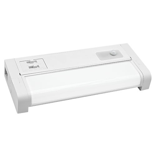 The Best Lighting Premium 9-inch undercabinet light offers a standard built in occupancy sensor that can be engaged or disengaged by the user using a switch.  Users can also decide between 5 light color temperatures including 2700K (warm), 3000K (warm-neutral), 3500K (neutral), 4000K (cool-neutral) and 5000K (cool).  The light bar is also adjustable to provide optimal lighting and visual comfort.  Install one or multiple units using a variety of linking connector lengths.  A Plug-and-Play cord and plug is also available for even more versatility.