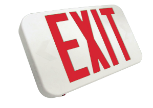 Remote Capable Compact Thermoplastic Exit Sign 