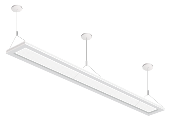 VDP8 8' LED Linear Direct/Indirect Pendant - Lighting Supply Outlet