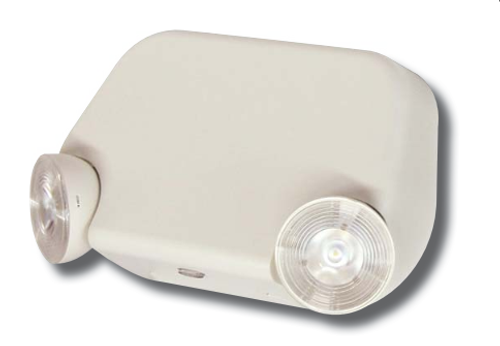 E-1 LED Low Profile, Thermoplastic Emergency Light