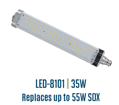 Light Efficient Design LED-8101 Screw-In retrofit SOX Lamps