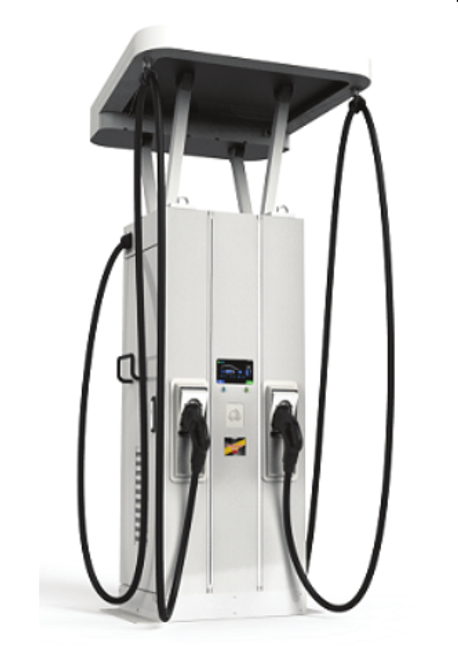  
Simultaneously 2 DC charging
Multi-standard: CCS and CHAdeMO
Network or standalone operation
User authentication
Optional cable management accessories
Support smart charging and load balancing
Efficiency > 94%
PF > 0.99 (APFC)
7-inch LCD screen with user friendly interface
OCPP 1.6 JSON
IK10 (Not including screen and RFID module)
IP55
Customization available