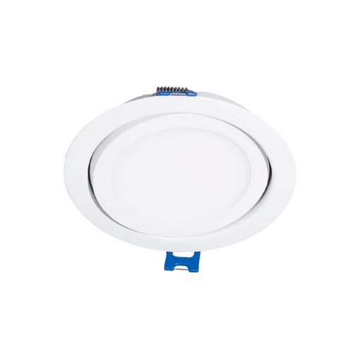 • 5CCT selectable color temperature
• Slim design for cramped and limited space
• Can-less, no housing needed for the installation.
• Tilt up to 20 degree
• Suitable for use in IC and Non-IC fixture
• Unit includes die-cast metal frame, LED array, lens, foam gasket and deep baffle trim ring.
• Junction box with integral CCT switch included.
