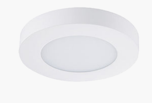 5" Round Surface Mount Downlight with 5CCT Selector in White Finish

• 5 selectable color temperature
• Suitable for use in wet locations
• Smooth deep dimming to 10%
• Energy Star and ETL certified
• Metal trim with white finish