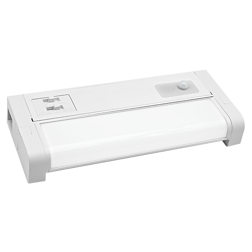 The Best Lighting Premium 9-inch undercabinet light offers a standard built in occupancy sensor that can be engaged or disengaged by the user using a switch.  Users can also decide between 5 light color temperatures including 2700K (warm), 3000K (warm-neutral), 3500K (neutral), 4000K (cool-neutral) and 5000K (cool).  The light bar is also adjustable to provide optimal lighting and visual comfort.  Install one or multiple units using a variety of linking connector lengths.  A Plug-and-Play cord and plug is also available for even more versatility.