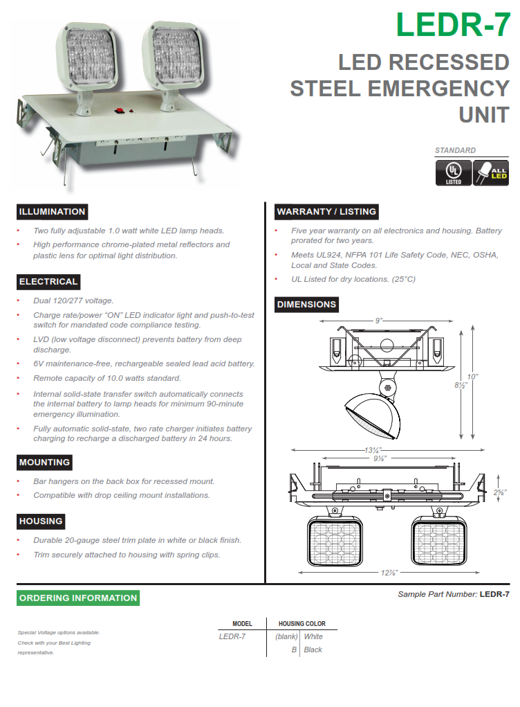 9 Spring-Mount Ceiling Cover Plate