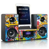 Lenco LENCO MC-020 Tags - Micro set with FM Radio, Bluetooth®, USB and AUX ingang – Tags | MC-020 Tags