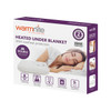Warmnite Double Electric Blanket, 60w x2, White | WN48004