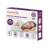 Warmnite King Electric Blanket, 70w x2, White | WN49004