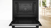 Bosch Series 4 Built-in oven with added steam function - Black | HQA574BB3B