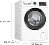 Bosch Series 6 front loader 9kg 1400rpm Washing Machine | WGG24400GB