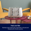  DeLonghi Eclettica 4 Slice Toaster - Beige | CTY4003.BG 