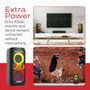  Energizer Tailgate Bluetooth Party Speaker with Power Bank and Microphone  | BTS566BK 