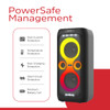  Energizer Tailgate Bluetooth Party Speaker with Power Bank and Microphone  | BTS566BK 