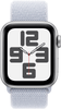  Apple Watch SE GPS 40mm Silver Aluminium Case with Blue Cloud Sport Loop | MXEE3QA/A 