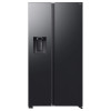  Samsung 640L Bespoke AI Series 6 American Style Fridge Freezer with SpaceMax - Black Stainless Steel | RS70F64KEFEU 