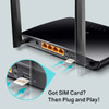  TP-Link 300 Mbps Wireless N 4G LTE Router - Black | TL-MR6400 