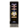 Nordmende NordMende 30cm Free Standing or Built In Wine Cooler 17 Bottle Dual Zone Slim - Inox | WC17IX 