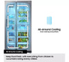 Samsung Series 6 SpaceMax American-Style Smart Fridge Freezer - Silver | RS57DG400EM9EU 