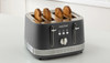 Morphy Richards Illumination 4-Slice Toaster - Titanium Grey | 248022   Morphy Richards Illumination 4-Slice Toaster - Titanium Grey | 248022