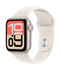 Apple Watch SE 3 GPS 40mm Starlight Aluminium Case with Starlight Sport Band - S/M | MEH34MP/A   Apple Watch SE 3 GPS 40mm Starlight Aluminium Case with Starlight Sport Band - S/M | MEH34MP/A