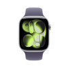 Apple Watch Series 11 GPS 46mm Silver Aluminium Case with Purple Fog Sport Band - M/L | MEVA4MP/A   Apple Watch Series 11 GPS 46mm Silver Aluminium Case with Purple Fog Sport Band - M/L | MEVA4MP/A