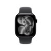 Apple Watch Series 11 GPS 42mm Jet Black Aluminium Case with Black Sport Band - S/M | MEQT4MP/A   Apple Watch Series 11 GPS 42mm Jet Black Aluminium Case with Black Sport Band - S/M | MEQT4MP/A