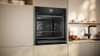  Neff N70 Slide and Hide Built-In Electric Single Oven - Graphite Grey | B54CR71G0B 