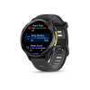  Garmin Forerunner 970 Smartwatch - Black Case and Black/Translucent Whitestone Band | 010-02969-10 