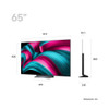  LG 65 inch LG OLED evo AI C5 4K Smart TV 2025 | OLED65C54LA.AEK 