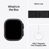  Apple Watch Ultra 3 GPS + Cellular 49mm Black Titanium Case with Black Alpine Loop - Medium | MF0V4DH/A 