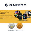  Garett GRC ACTIVITY 3 Smartwatch | Black 
(with Additional Black Silicone Quick Release Strap) 