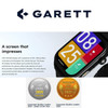  Garett GRC ACTIVITY 3 Smartwatch | Gold 
(with Additional Gold Silicone Quick Release Strap) 