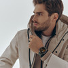  Garett COMPASS GPS Smartwatch | BLACK STEEL 
(with Additional Black Silicone Quick Release Strap) 