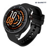  Garett COMPASS GPS Smartwatch | BLACK STEEL 
(with Additional Black Silicone Quick Release Strap) 