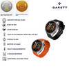  Garett COMPASS GPS Smartwatch | SILVER STEEL 
(with Additional Black Silicone Quick Release Strap) 
