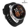 Garett COMPASS GPS Smartwatch | SILVER STEEL 
(with Additional Black Silicone Quick Release Strap) 