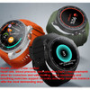  Garett COMPASS GPS Smartwatch | SILVER STEEL 
(with Additional Black Silicone Quick Release Strap) 