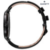  Garett QUANTUM Smartwatch | BLACK STEEL 
(with Additional Black Leather Quick Release Strap) 