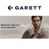  Garett QUANTUM Smartwatch | SILVER STEEL 
(with Additional Brown Leather Quick Release Strap) 