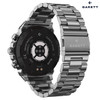  Garett ATOM Smartwatch | SILVER STEEL 
(with Additional Green Silicone Quick Release Strap) 
