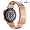  Garett Rose Gold Smartwatch | Steel 
(with Additional White Leather Quick Release Strap) 