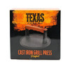 KamadoBONO Texas Club Cast Iron Grill Press | E71015078 