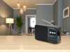  Kenwood CR-M30DAB-B Portable DAB+ Radio with Bluetooth, Built-in Battery & 6.1 cm Colour Display, Black | CRM30DABB 