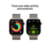  Apple Watch Series 11 GPS + Cellular 42mm Natural Titanium Case with Natural Milanese Loop | MF8P4MP/A 