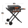  Blackstone 22in On-The-Go 22in Omnivore Flex-Fold Griddle | 257-2350DK 