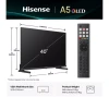 Hisense 40 Inch Full HD QLED Smart TV Series A59Q
