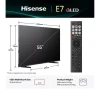  Hisense 55 Inch 4K QLED Smart TV Series E71Q | 55E71Q 