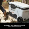 Ninja FrostVault 45QT/42L Wheeled Cooler with Dry Zone - Cloud White | FB245UKWH