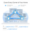  TP-Link Deco XE75 Pro AXE5400 Tri-Band Mesh Wi-Fi 6E System | DECO XE75 PRO(3-PACK) 